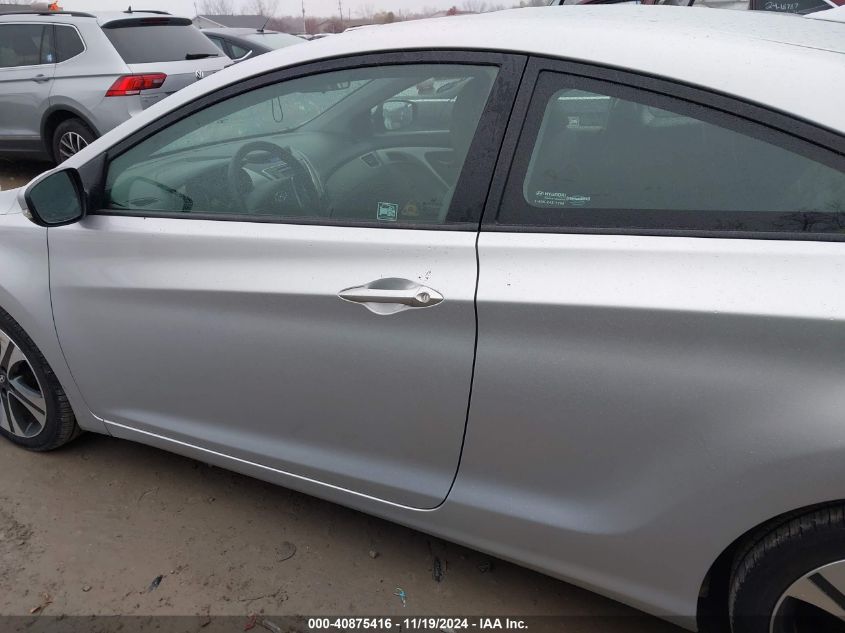 2013 Hyundai Elantra Se VIN: KMHDH6AE0DU016314 Lot: 40875416