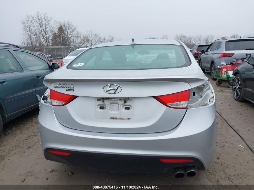 2013 Hyundai Elantra Se VIN: KMHDH6AE0DU016314 Lot: 40875416