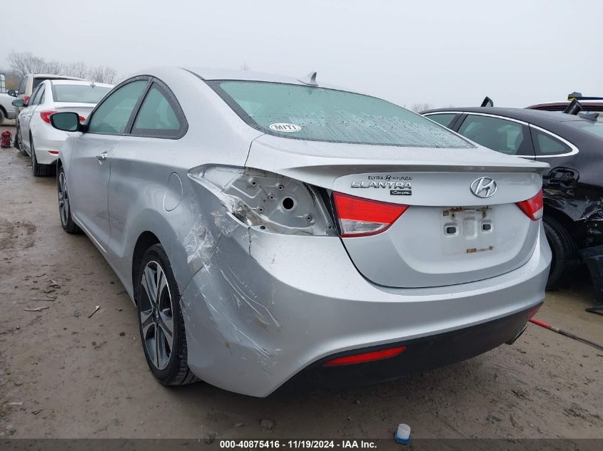 2013 Hyundai Elantra Se VIN: KMHDH6AE0DU016314 Lot: 40875416