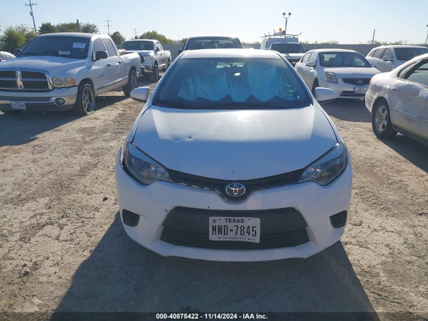 2016 TOYOTA COROLLA LE - 2T1BURHE6GC559926