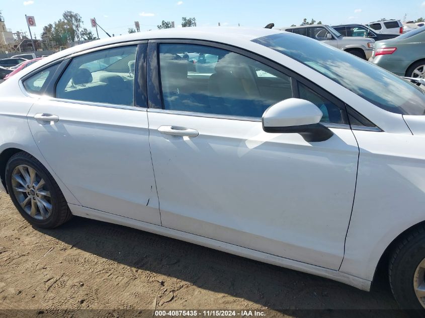 2017 FORD FUSION SE - 3FA6P0H79HR375328