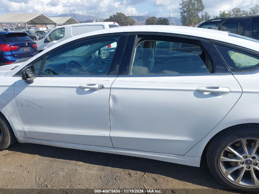 2017 Ford Fusion Se VIN: 3FA6P0H79HR375328 Lot: 40875435