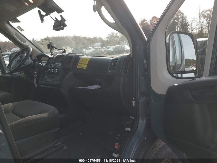 2019 RAM PROMASTER 3500 CARGO VAN HIGH ROOF 159 WB EXT VIN: 3C6URVJG1KE556271
