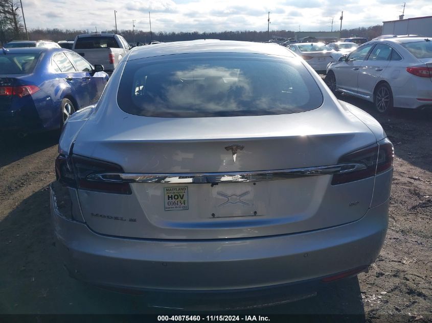 2015 Tesla Model S 60/70/85 VIN: 5YJSA1S15FF081153 Lot: 40875460