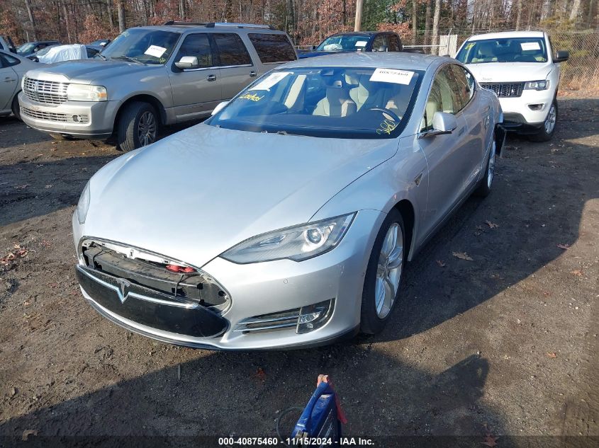 2015 Tesla Model S 60/70/85 VIN: 5YJSA1S15FF081153 Lot: 40875460