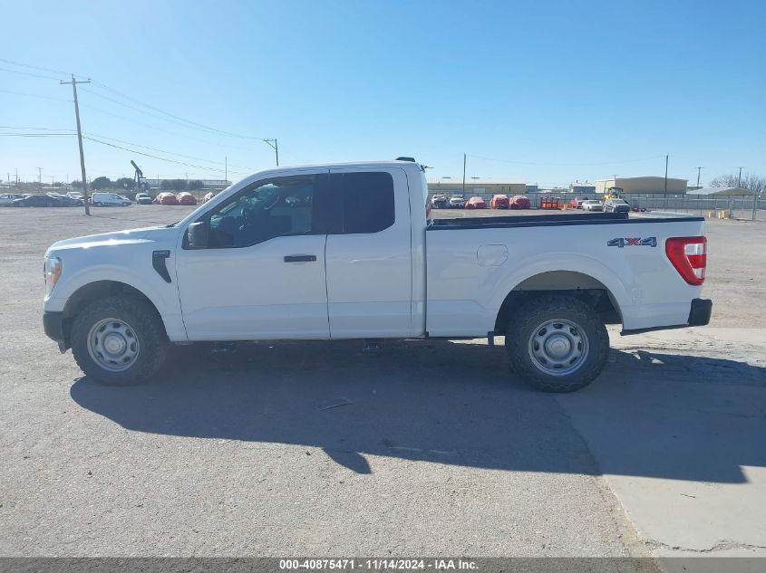 2022 Ford F-150 Xl VIN: 1FTEX1EB7NFA30571 Lot: 40875471