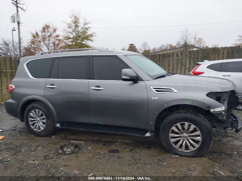 2018 Nissan Armada Sv VIN: JN8AY2NC3J9556560 Lot: 40875483