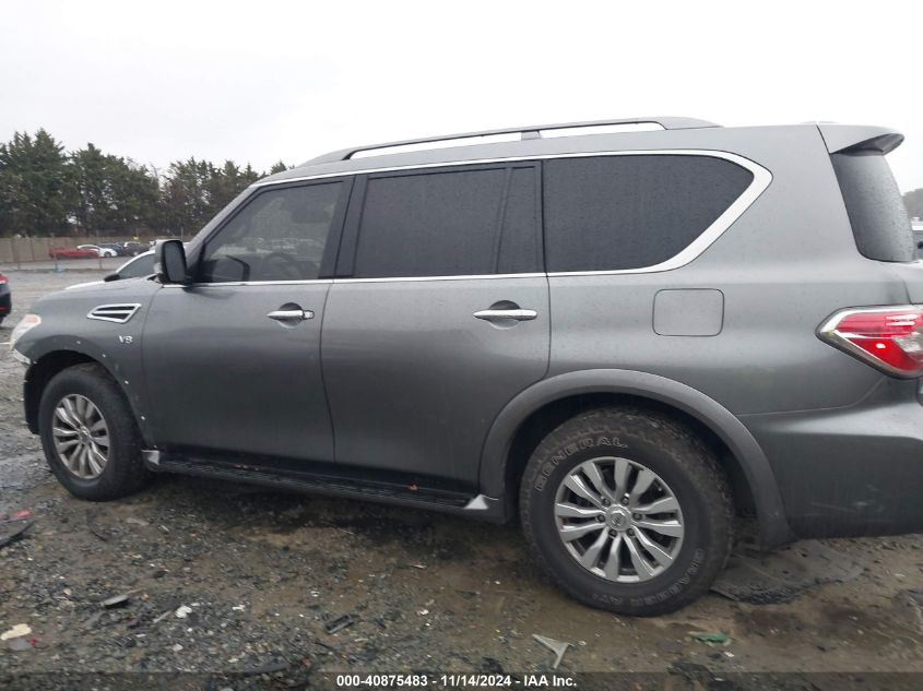 2018 Nissan Armada Sv VIN: JN8AY2NC3J9556560 Lot: 40875483