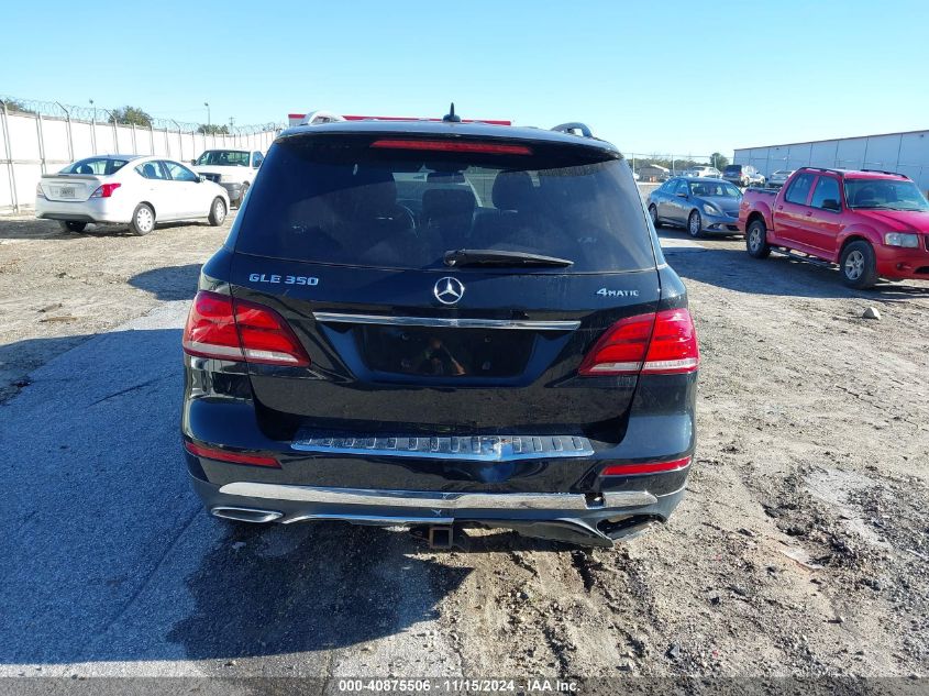 2017 Mercedes-Benz Gle 350 4Matic VIN: 4JGDA5HB3HA859392 Lot: 40875506