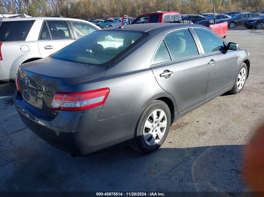 2010 Toyota Camry Le VIN: 4T1BF3EK9AU052476 Lot: 40875514