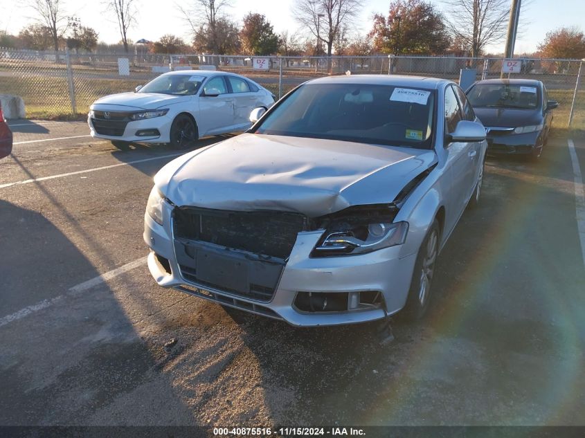 2009 Audi A4 2.0T Premium VIN: WAUSF78K69N065678 Lot: 40875516