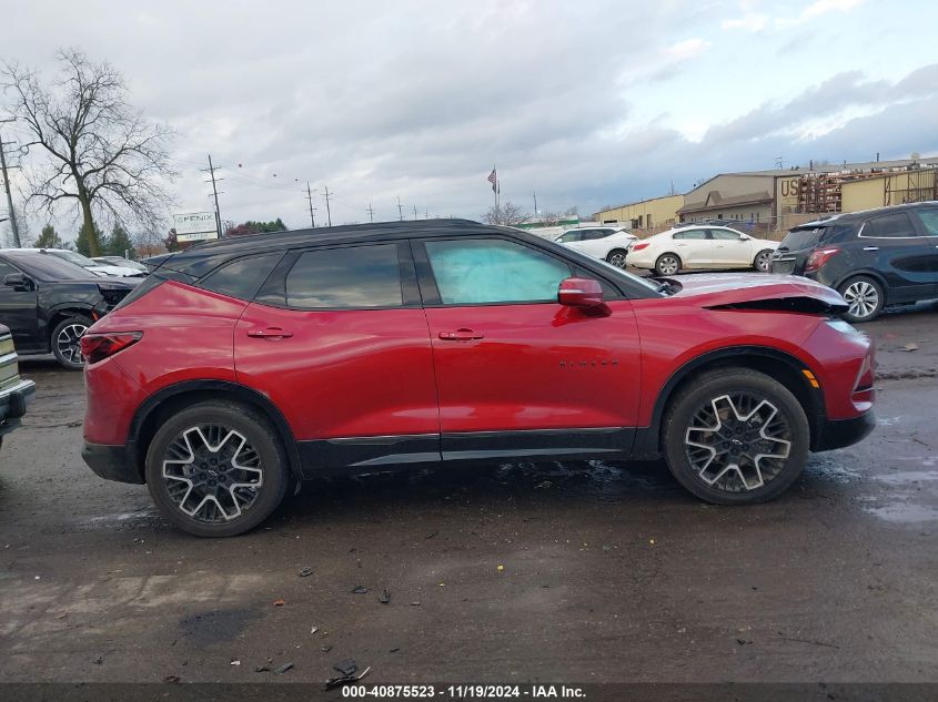 2023 Chevrolet Blazer Awd Rs VIN: 3GNKBKRS3PS130688 Lot: 40875523