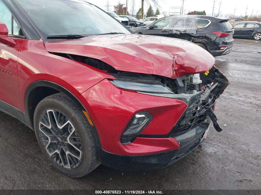 2023 Chevrolet Blazer Awd Rs VIN: 3GNKBKRS3PS130688 Lot: 40875523