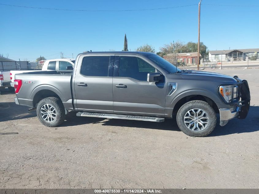 2022 Ford F-150 Lariat VIN: 1FTFW1E54NKD63285 Lot: 40875530