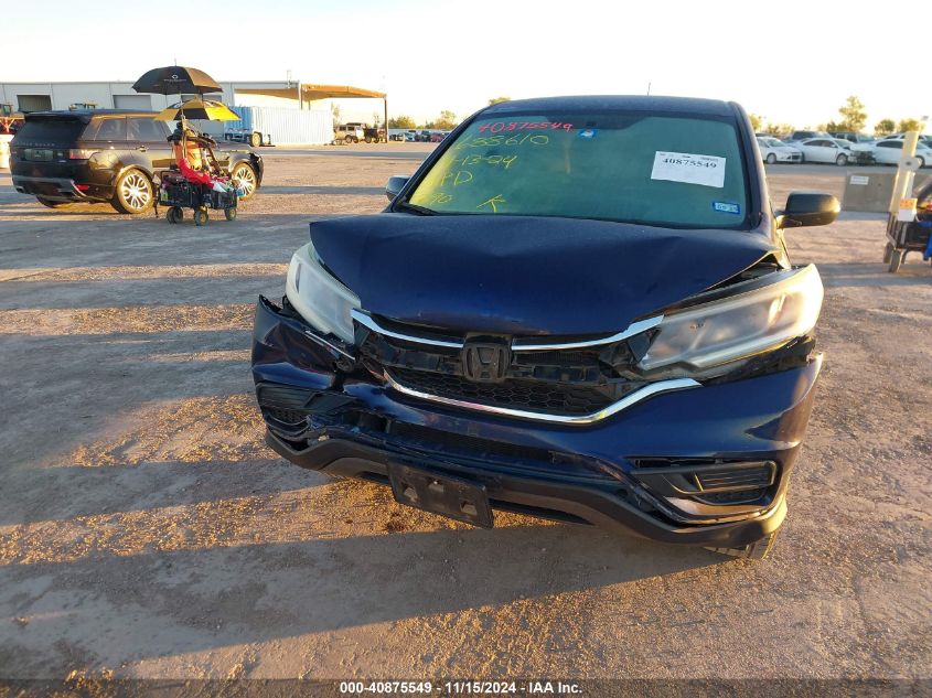 2016 HONDA CR-V VIN: 2HKRM3H47GH534257