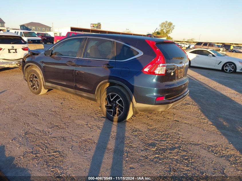 2016 HONDA CR-V VIN: 2HKRM3H47GH534257