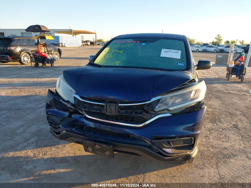 2016 HONDA CR-V VIN: 2HKRM3H47GH534257