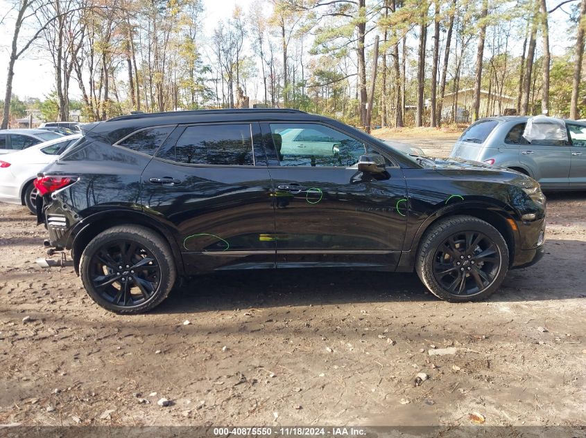 2022 Chevrolet Blazer Fwd Rs VIN: 3GNKBERS5NS159141 Lot: 40875550