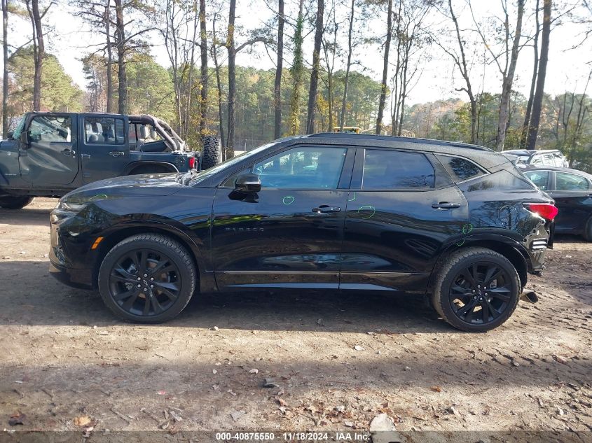 2022 Chevrolet Blazer Fwd Rs VIN: 3GNKBERS5NS159141 Lot: 40875550