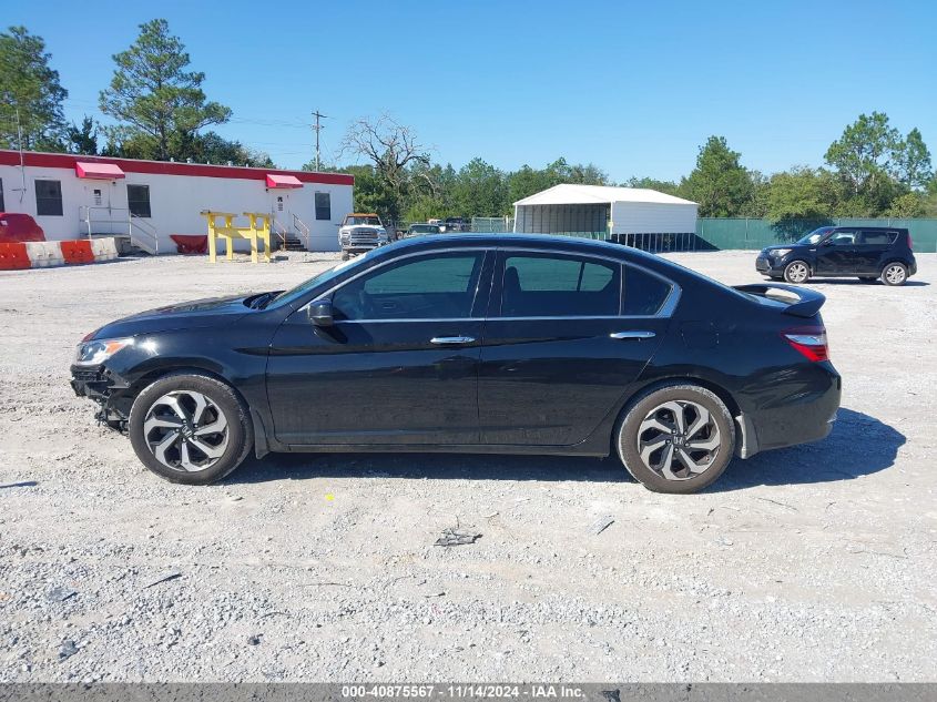 2016 Honda Accord Ex-L V-6 VIN: 1HGCR3F09GA020538 Lot: 40875567