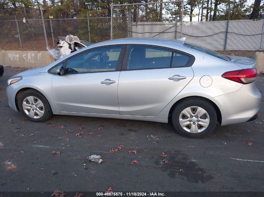 2017 Kia Forte Lx VIN: 3KPFK4A76HE017377 Lot: 40875575