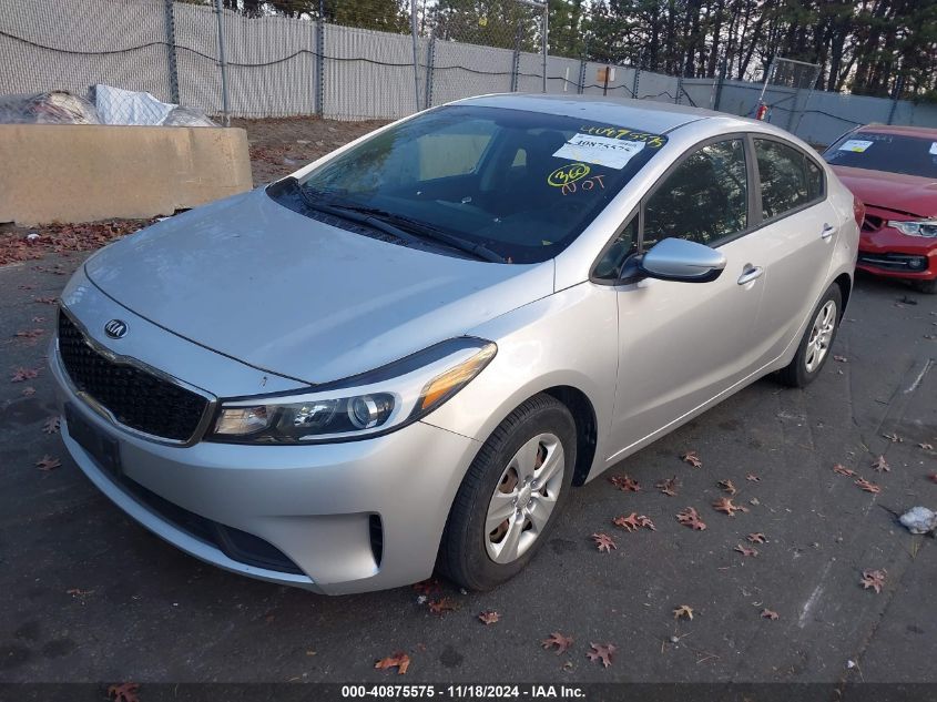 2017 Kia Forte Lx VIN: 3KPFK4A76HE017377 Lot: 40875575