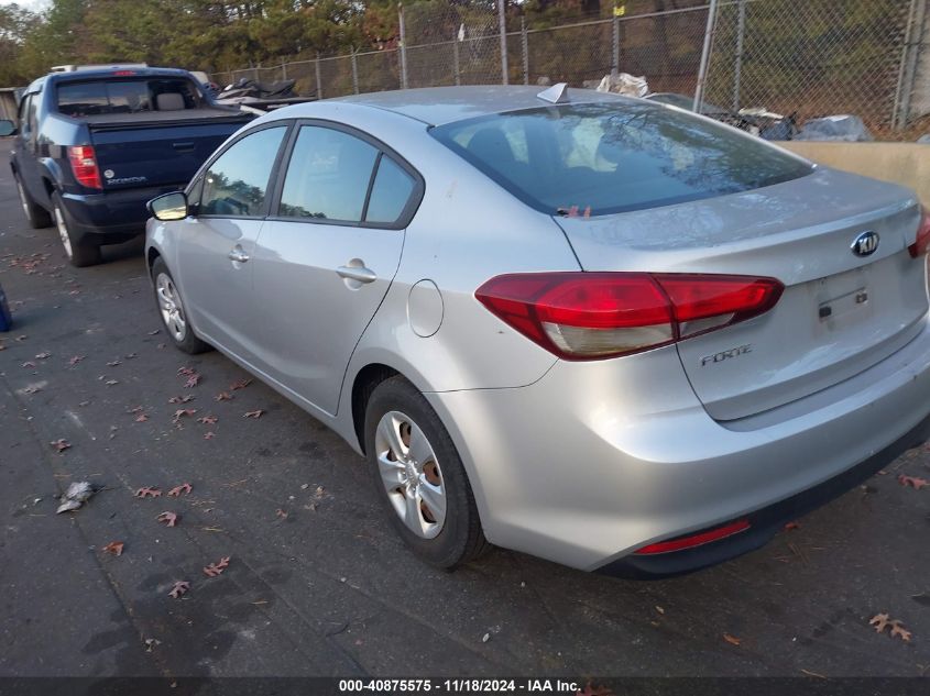 2017 Kia Forte Lx VIN: 3KPFK4A76HE017377 Lot: 40875575