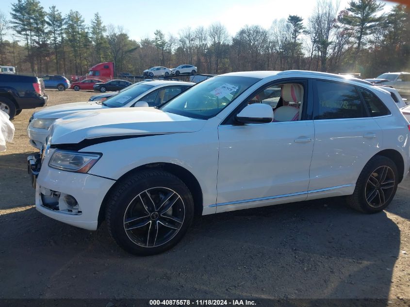 2014 Audi Q5 2.0T Premium VIN: WA1LFAFP0EA063567 Lot: 40875578