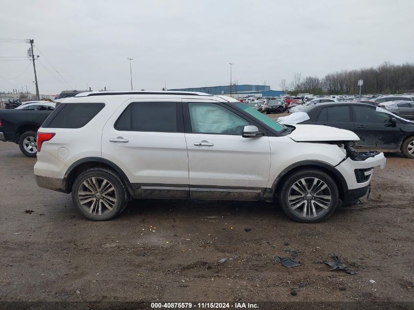 2016 Ford Explorer Platinum VIN: 1FM5K8HT7GGC55769 Lot: 40875579