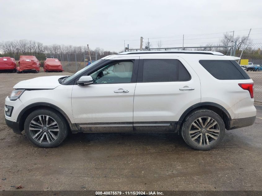 2016 Ford Explorer Platinum VIN: 1FM5K8HT7GGC55769 Lot: 40875579