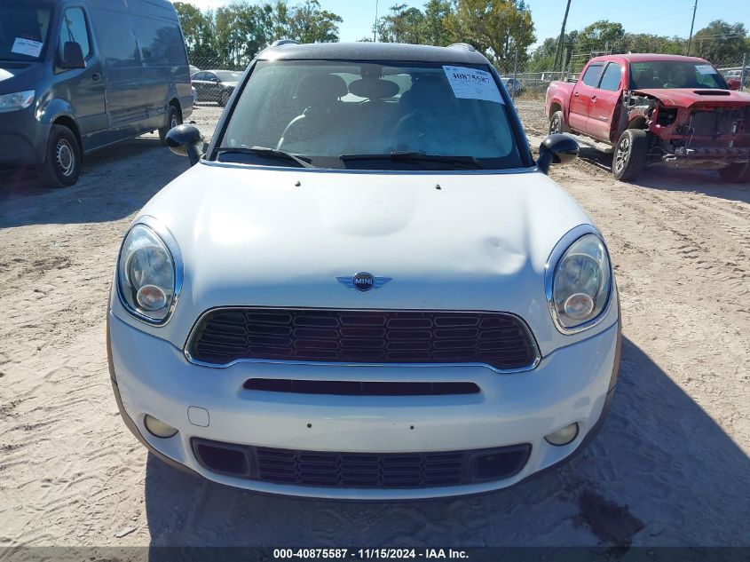 2013 Mini Countryman Cooper S VIN: WMWZC3C52DWM28496 Lot: 40875587