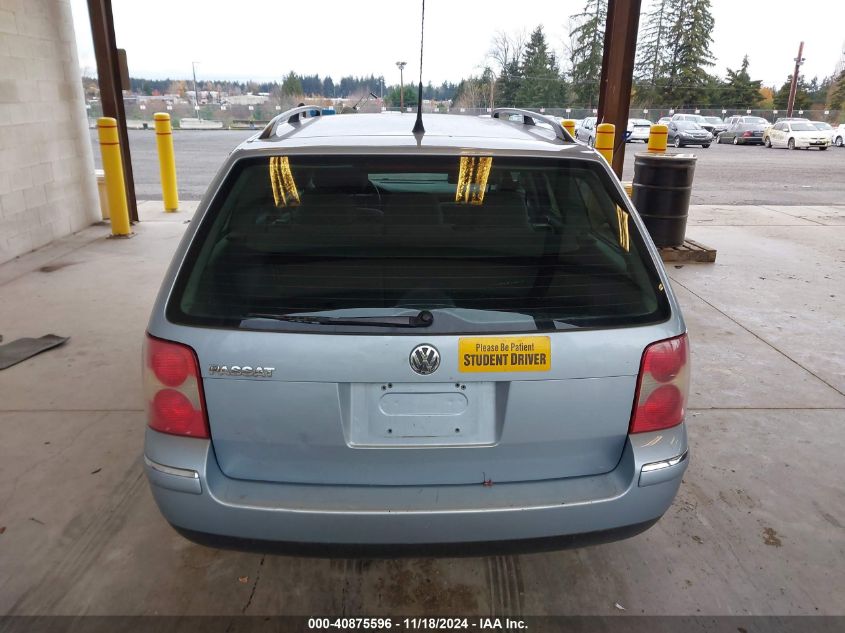 2003 Volkswagen Passat Gl VIN: WVWND63B23E210911 Lot: 40875596