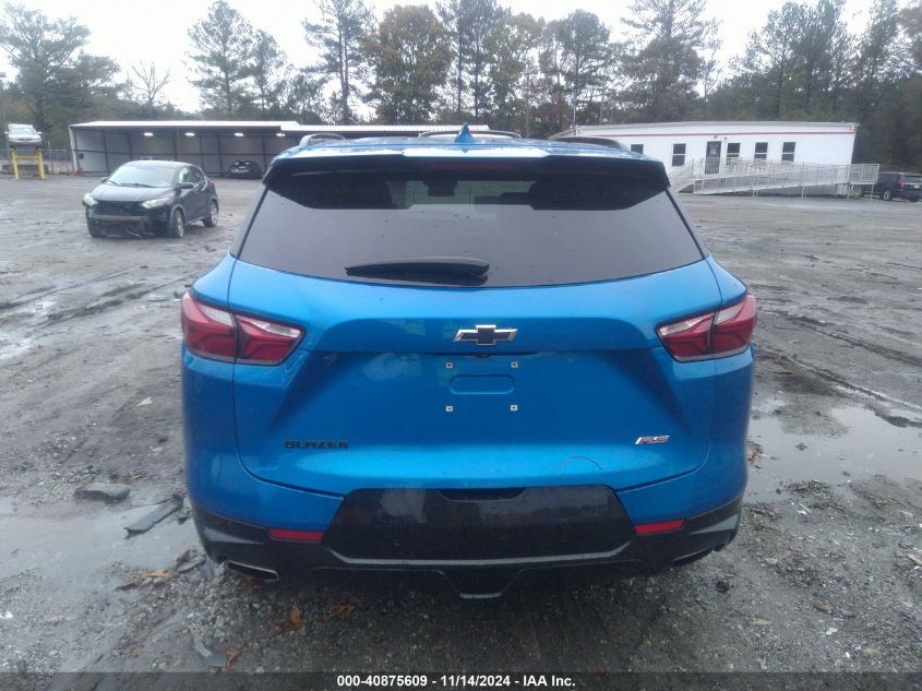 2020 Chevrolet Blazer Fwd Rs VIN: 3GNKBERSXLS591575 Lot: 40875609