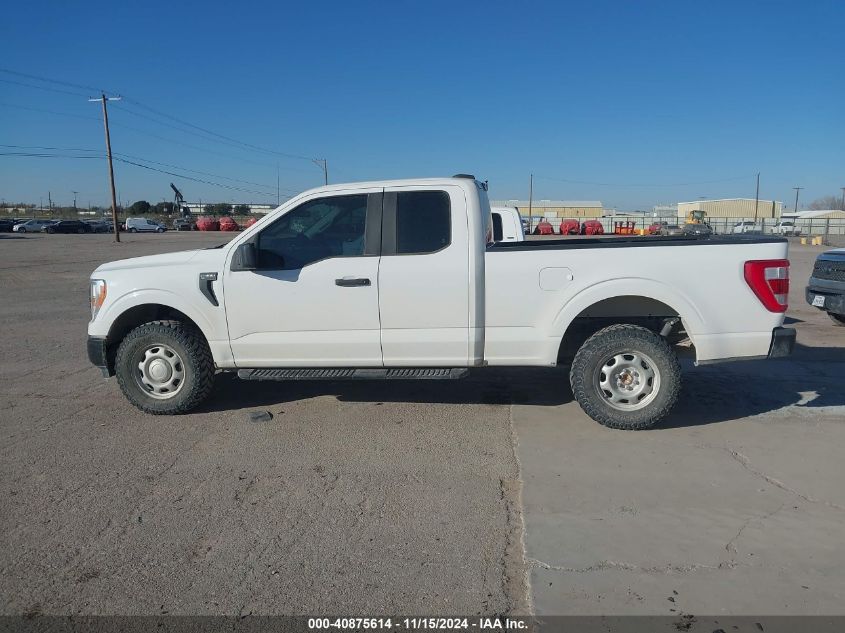 2021 Ford F-150 Xl VIN: 1FTEX1EB8MFA69555 Lot: 40875614