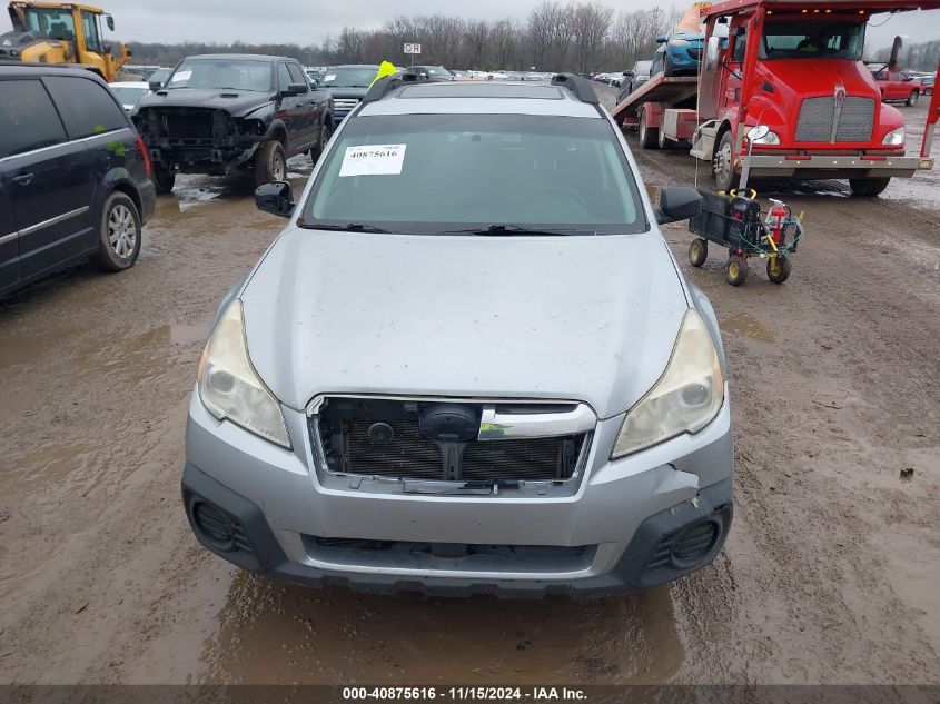 2013 Subaru Outback 2.5I VIN: 4S4BRBAC7D3227706 Lot: 40875616