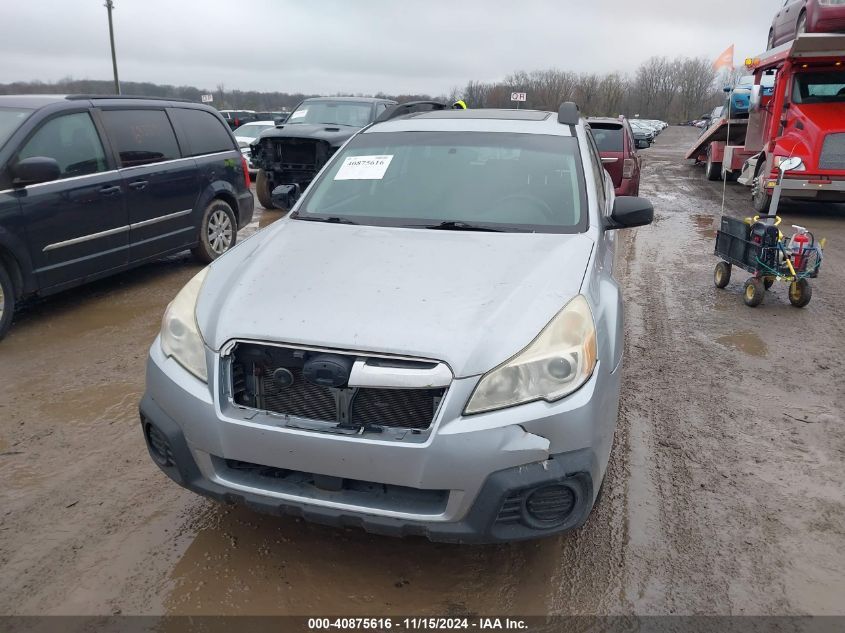 2013 Subaru Outback 2.5I VIN: 4S4BRBAC7D3227706 Lot: 40875616