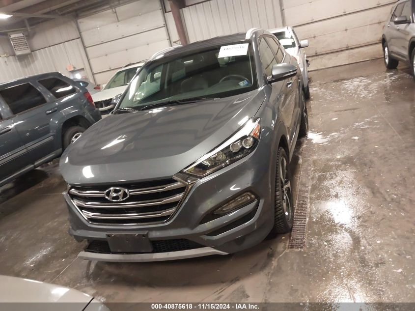 2018 Hyundai Tucson Limited VIN: KM8J3CA21JU763342 Lot: 40875618