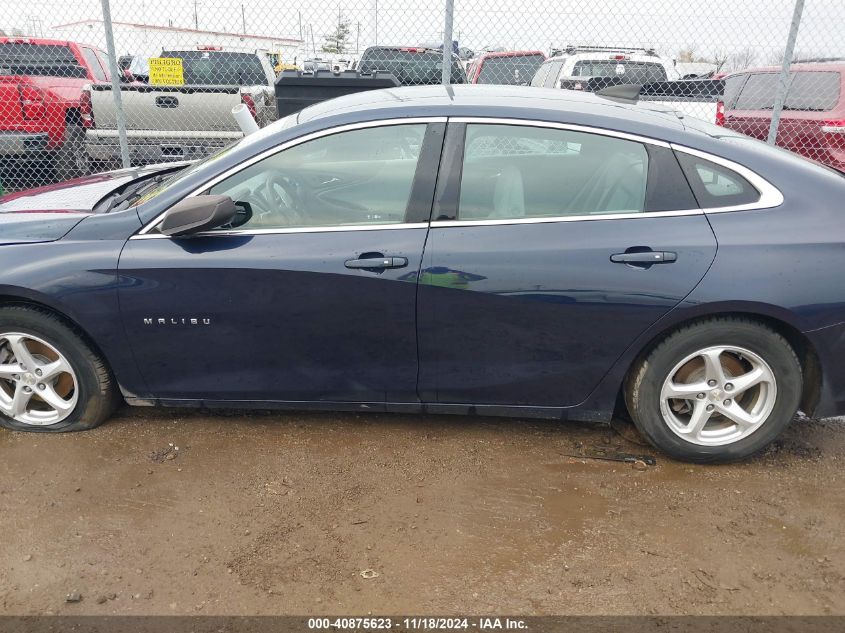 2016 Chevrolet Malibu 1Fl VIN: 1G1ZC5ST7GF315154 Lot: 40875623