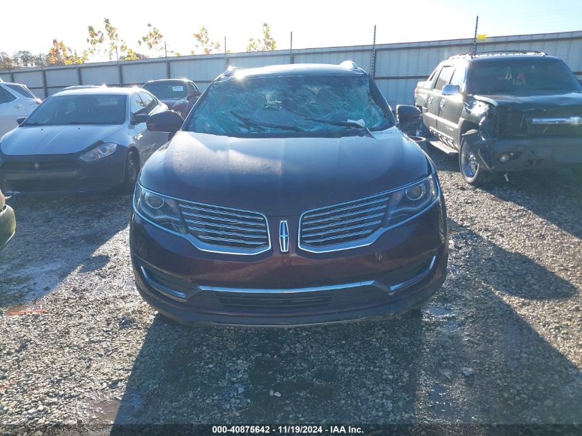 2018 Lincoln Mkx Select VIN: 2LMPJ6KR8JBL20306 Lot: 40875642