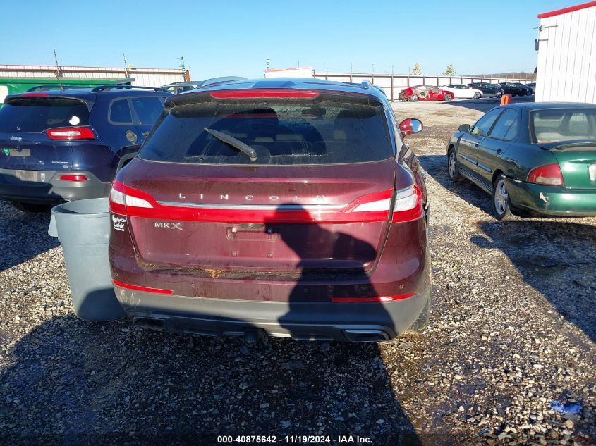 2018 Lincoln Mkx Select VIN: 2LMPJ6KR8JBL20306 Lot: 40875642