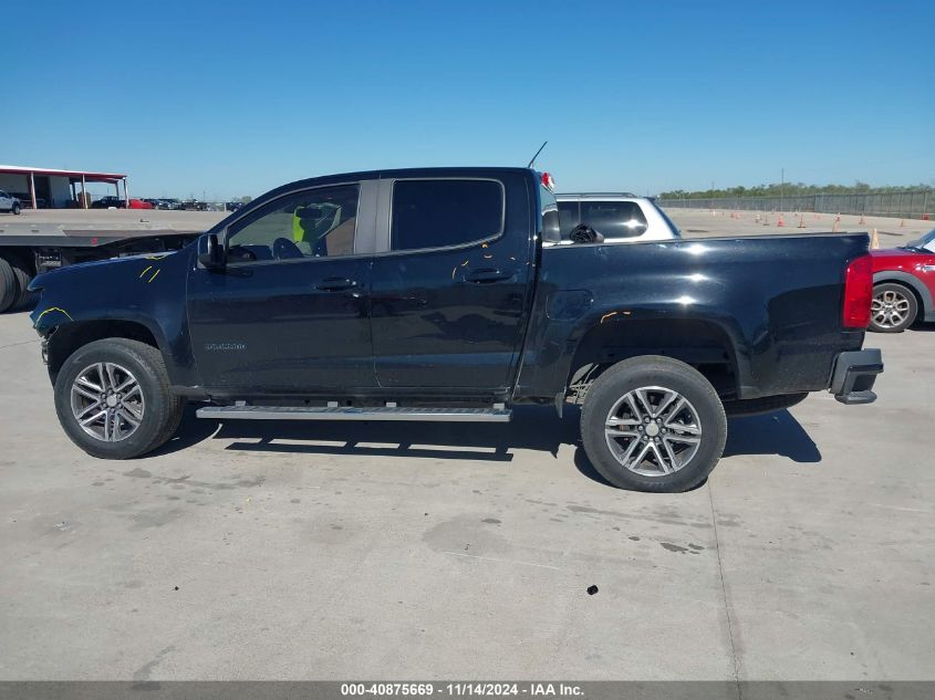 2020 Chevrolet Colorado 2Wd Short Box Wt VIN: 1GCGSBEN1L1145927 Lot: 40875669