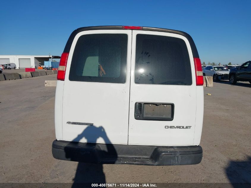 2006 Chevrolet Express Work Van VIN: 1GCFG15XX61126130 Lot: 40875671