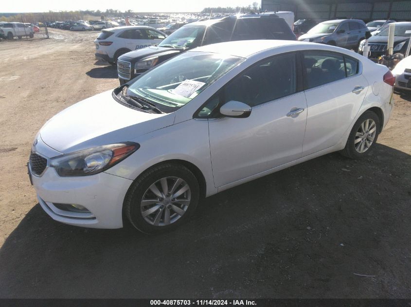 2014 Kia Forte Ex VIN: KNAFX4A81E5106546 Lot: 40875703