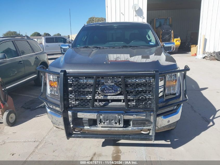 2022 Ford F-150 Lariat VIN: 1FTFW1E81NFB09097 Lot: 40875711