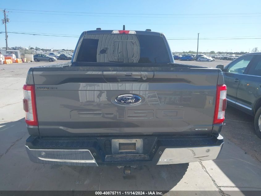 2022 Ford F-150 Lariat VIN: 1FTFW1E81NFB09097 Lot: 40875711