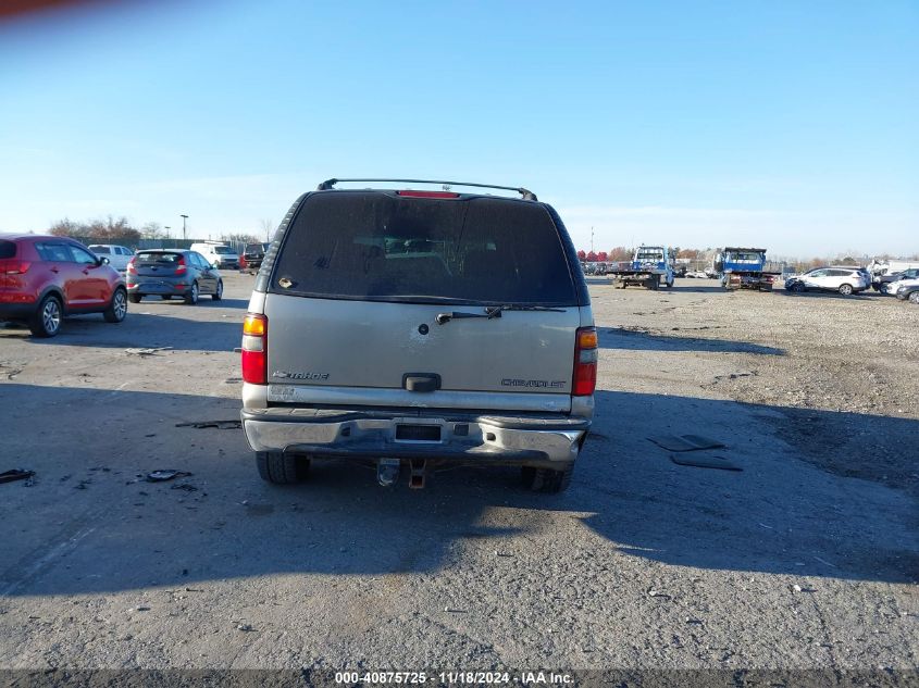 2002 Chevrolet Tahoe Ls VIN: 1GNEC13Z32J309222 Lot: 40875725