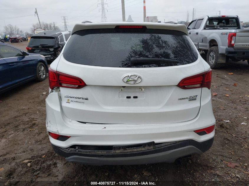 2018 Hyundai Santa Fe Sport 2.0T Ultimate VIN: 5XYZW4LA5JG566328 Lot: 40875727