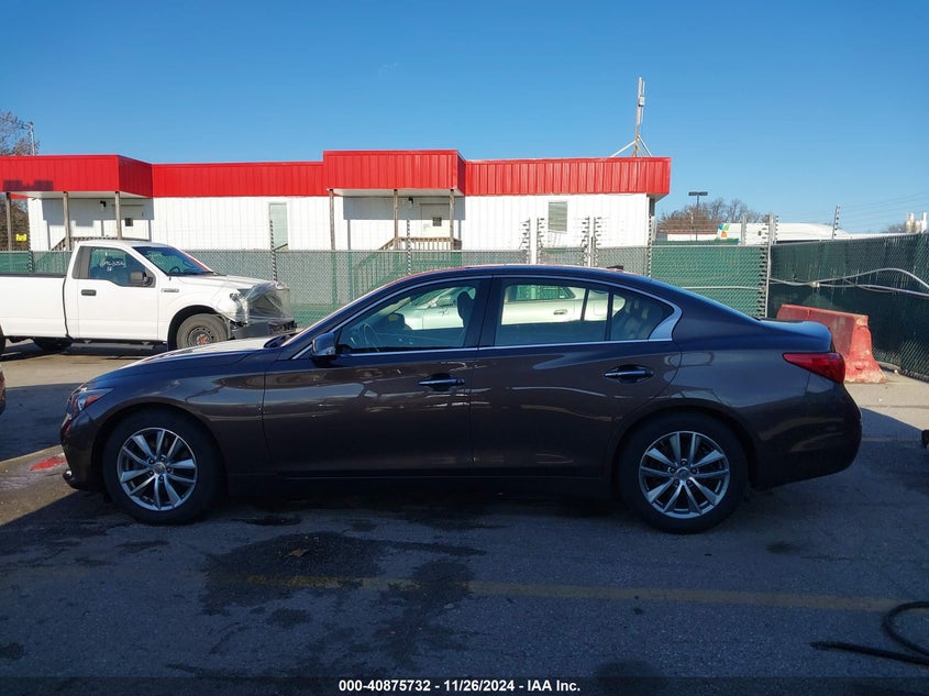 2014 INFINITI Q50 PREMIUM - JN1BV7AR1EM683569