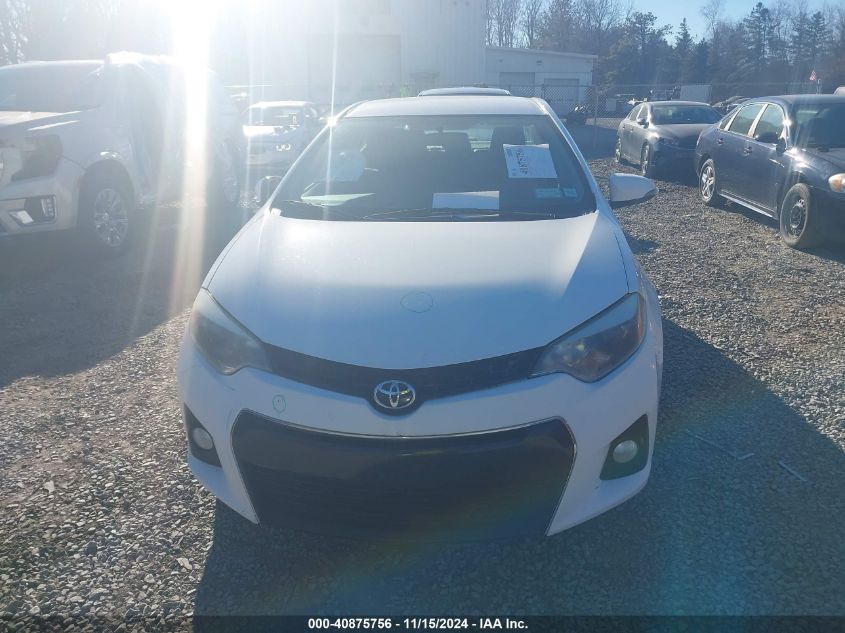 2016 Toyota Corolla S Plus VIN: 2T1BURHEXGC536357 Lot: 40875756