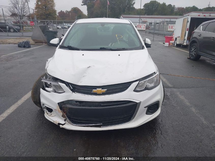 2017 Chevrolet Sonic Ls Auto VIN: 1G1JB5SH0H4163422 Lot: 40875760